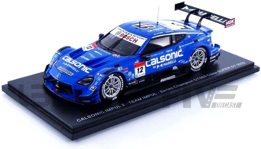 Spark 1/43 SUPER GT 2022 カルソニックインパル Z Spark 1/43 Calsonic Impul Z 2022 Super GT GT500 Series